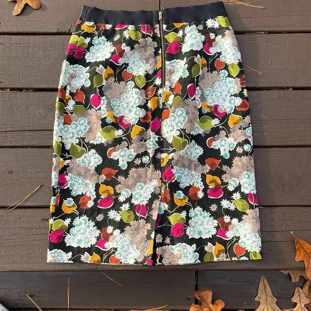 Girls from Savoy Anthropologie floral skirt size 6 - Picture 2 of 5
